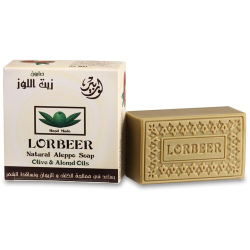 Lorbeer Прессованное алеппское мыло с маслом миндаля
