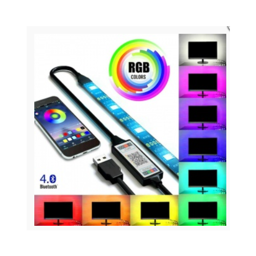 Лента светодиодная Огонек OG-LDL07 RGB Bluetooth 2м