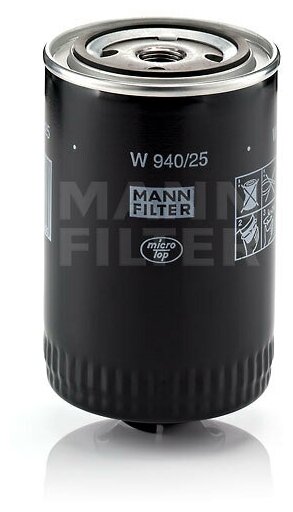 Фильтр масляный MANN-FILTER W 940/25 (W94025)