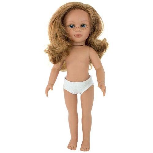 Кукла Нина (33 см), рыжие волосы, без одежды