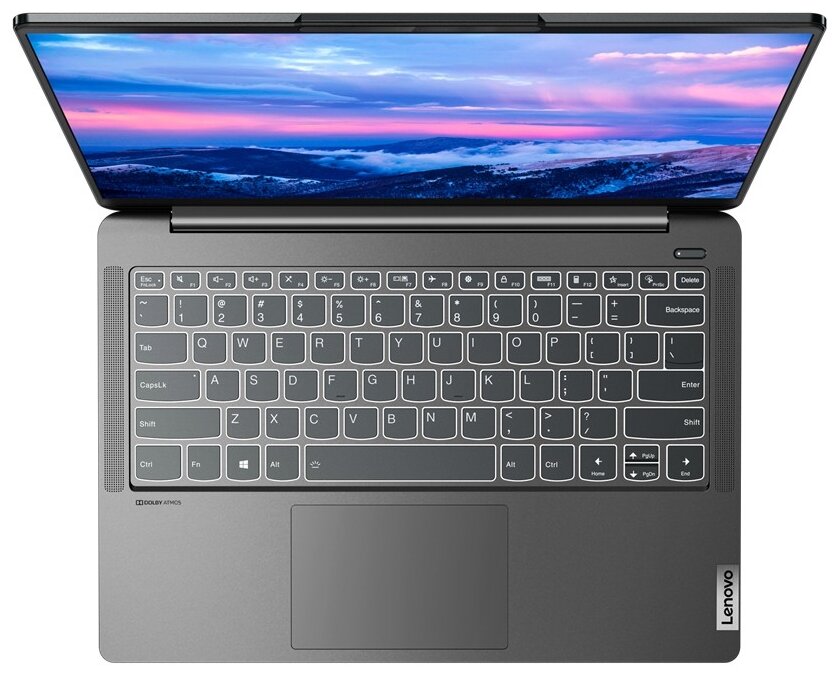 14 Ноутбук Lenovo IdeaPad 5 Pro 1482L7000VRU 2240x1400 AMD Ryzen 5 5600U 23 ГГц RAM 16 ГБ DDR4 SSD 512 ГБ AMD Radeon Graphics Windows 10 Home 82L7000VRU Storm Grey