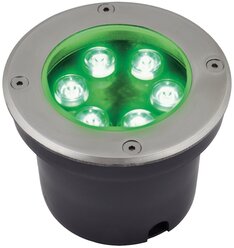 Ландшафтный светодиодный светильник Uniel ULU-B11A-6W/Green IP67 Grey UL-00006822