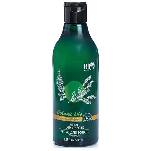 Купить BIO World Botanika Уксус для волос «лаванда, розмарин, тимьян», 245 мл.