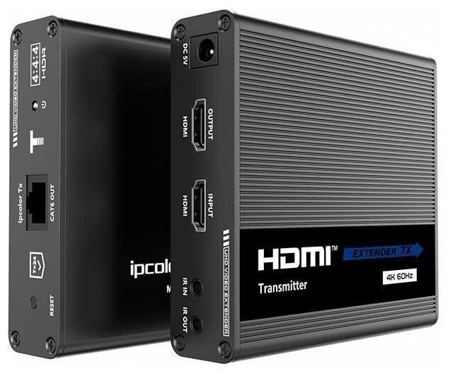 Удлинитель по витой паре HDMI до 70 метров, 4K, HDMI 2.0. HDCP 2.2, CAT6/6А/7 Lenkeng LKV676Cascade