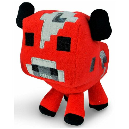 Мягкая игрушка Майнкрафт Грибная корова (Mushroom cow), 15 см