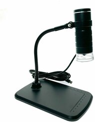 Портативный цифровой USB-микроскоп с подставкой ESPADA SU1000x c камерой 0,3 МП и увеличением 1000x