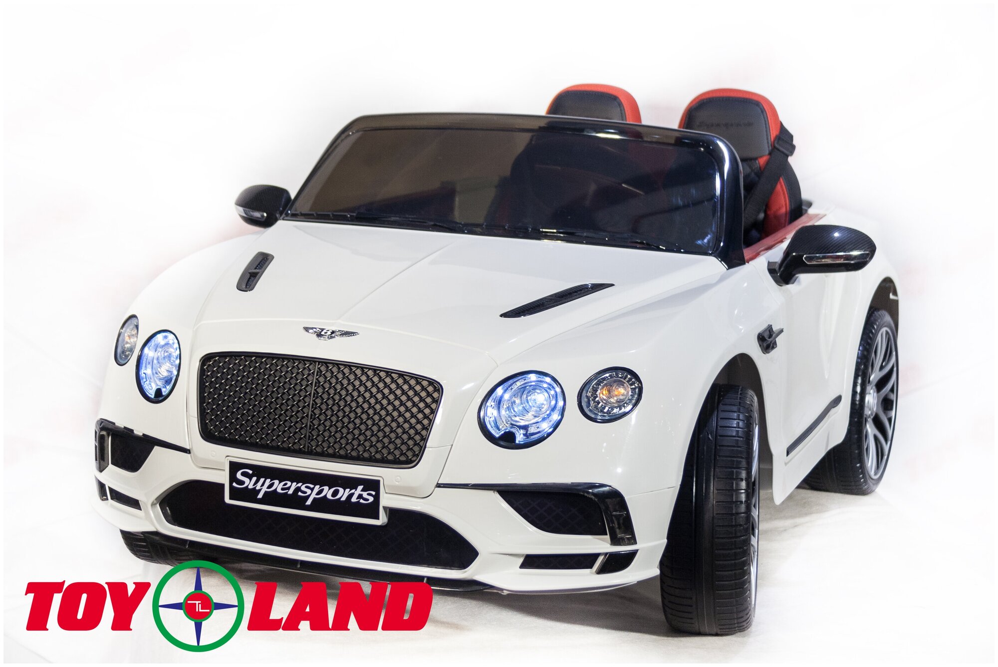 Детский автомобиль Toyland Bentley Continental Белый
