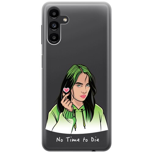 Силиконовый чехол с принтом No Time To Die для Samsung Galaxy A13 5G / Самсунг А13 матовый чехол no time to die для samsung galaxy m52 5g самсунг м52 с 3d эффектом черный