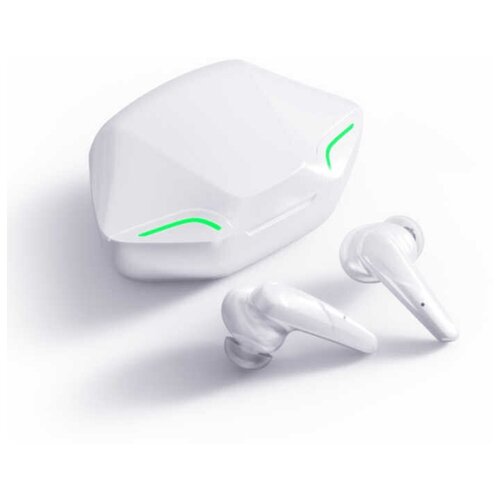 Наушники беспроводные Bluetooth TWS с микрофоном и шумоподавлением APRO 366 игровые и спортивные для Win iOS Android белый 92000₽