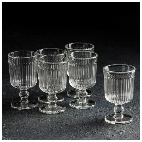 Набор рюмок стеклянных Князь 60 мл 585см 6 шт 1882₽