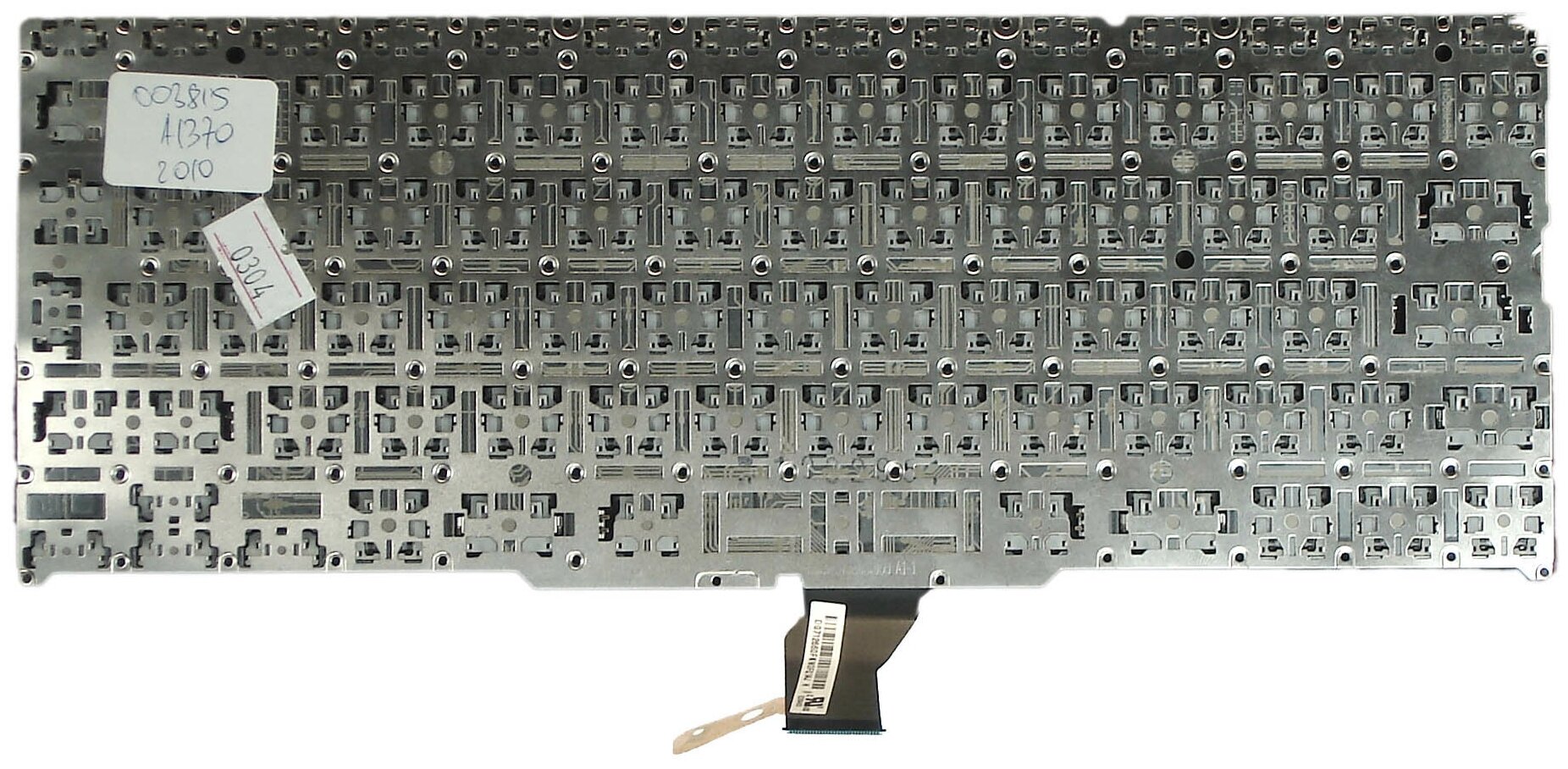 Клавиатура для ноутбука Apple MacBook Air A1370 большой ENTER без подсветки Русская Чёрная