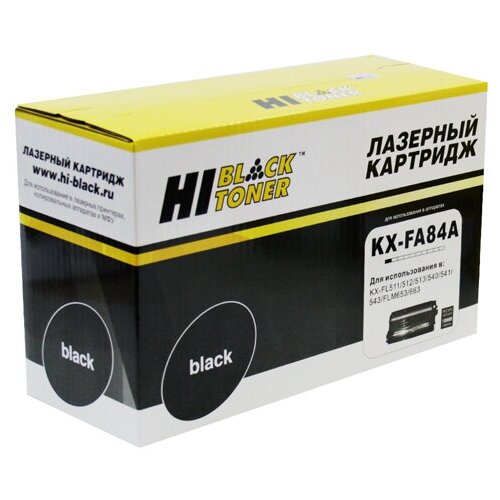 Драм-юнит Hi-Black (HB-KX-FA84A) для Panasonic KX-FL511/512/540/541/FLM653, Восстан, 10K картридж ds kx fl511
