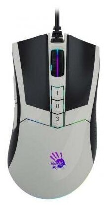 A4TECH Мышь проводная A4TECH Bloody W90 Max чёрный белый USB