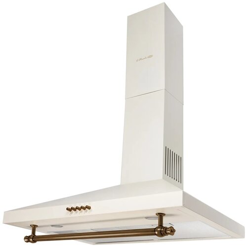 Вытяжка купольная кухонная 60 см в стиле Rustico 115 Вт 800 м3ч воздуховод 120 мм il Monte KH-DOME 6011 IVORY RUSTICO 1256200₽