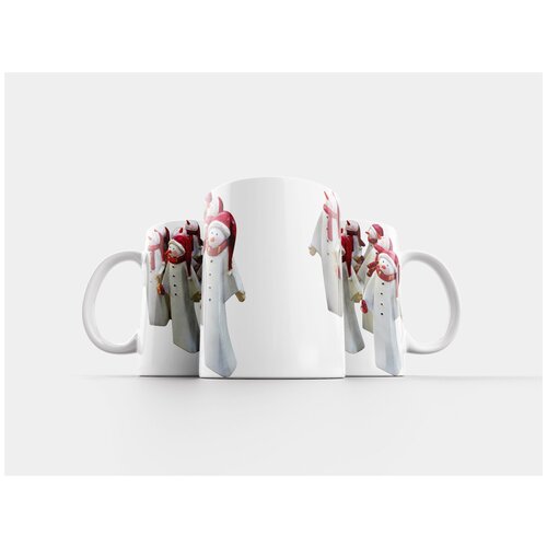 фото Кружка "святого николая, статуэтки, зима" 320 мл lotsprints