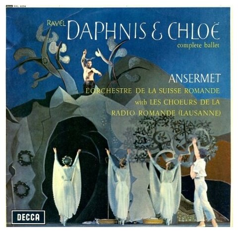 Виниловые пластинки, Decca, ERNEST ANSERMET - Ravel: Daphnis Et Chloe (LP) - фото №2