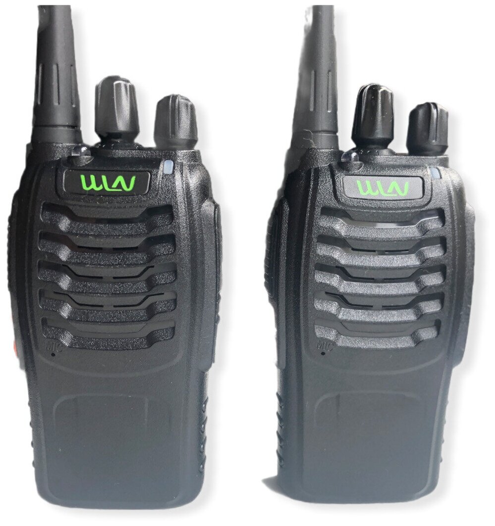 Комплект раций 2 шт WLN KD-C888 Plus (улучшенный вариант радиостанций Baofeng)