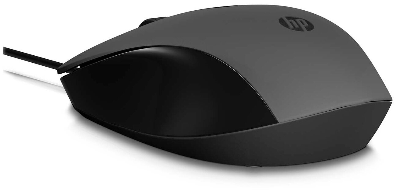 Мышь HP 150 240J6AA черная, USB Type-A