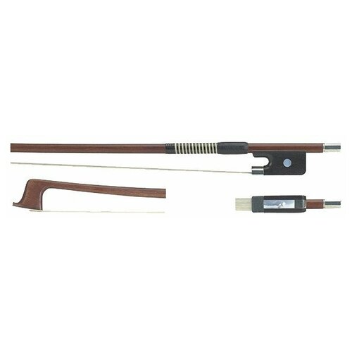 смычок для контрабаса 1 8 gewa brasil wood student 1 8 404824 Gewa Double Bass Bow Brazil Wood Student German 3/4 смычок для контрабаса, 8-гранная трость