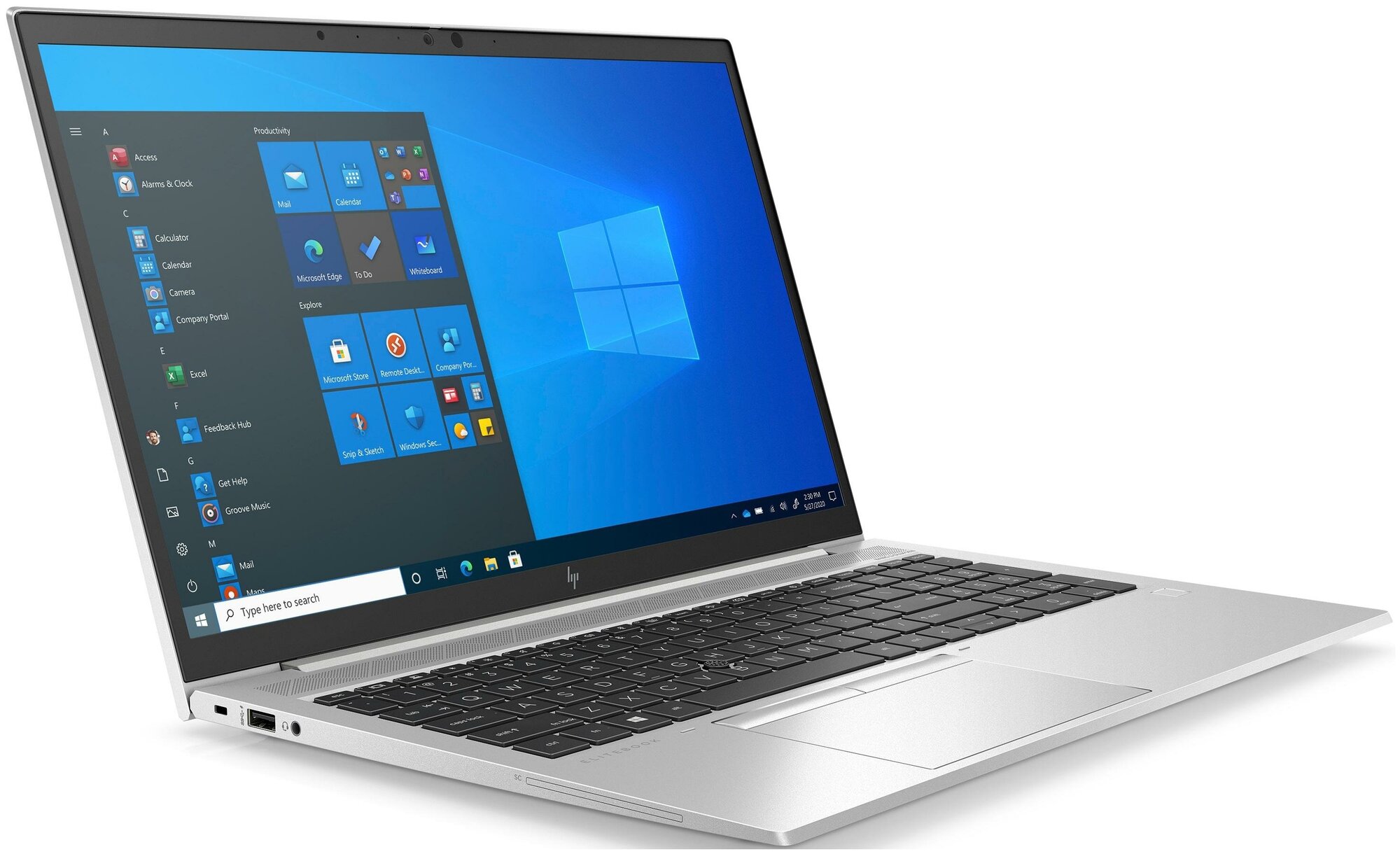 Ноутбук HP EliteBook 845 G8 459H1EA AMD Ryzen 5 PRO 2300 MHz 5650U8192Mb256 Gb SSD141920x1080Win 10 Pro