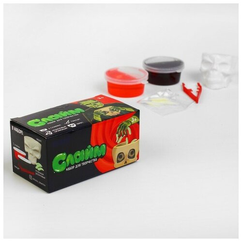 фото Школа талантов набор для творчества «слайм. зомби