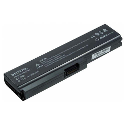 Аккумуляторная батарея Pitatel BT-760P для ноутбуков Toshiba Satellite M300, U400, U500, Portege M801 (PA3817U-1BRS, PA3634U-1BRS), 6800мАч