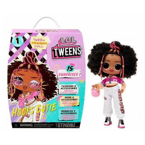 MGA Entertainment L. O. L. SURPRISE кукла Tweens Hoops Cutie Seria 1 LOL Подросток 576693 ЛОЛ 