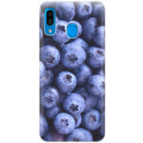 фото Силиконовый чехол на samsung galaxy a20 / a30 / самсунг а20 / а30 с принтом "ягодки" gosso
