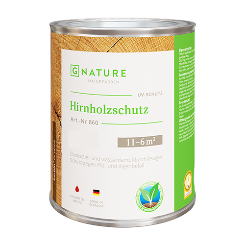GNature 860 Hirnholzschutz Защита торцов biofa биофа 8403 защита для торцов цвет бесцветный вес 1