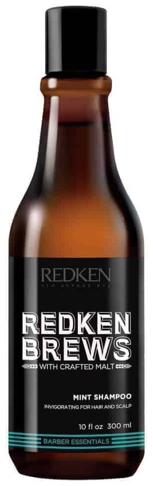 Redken Brews Mint Shampoo - Тонизирующий шампунь 300 мл