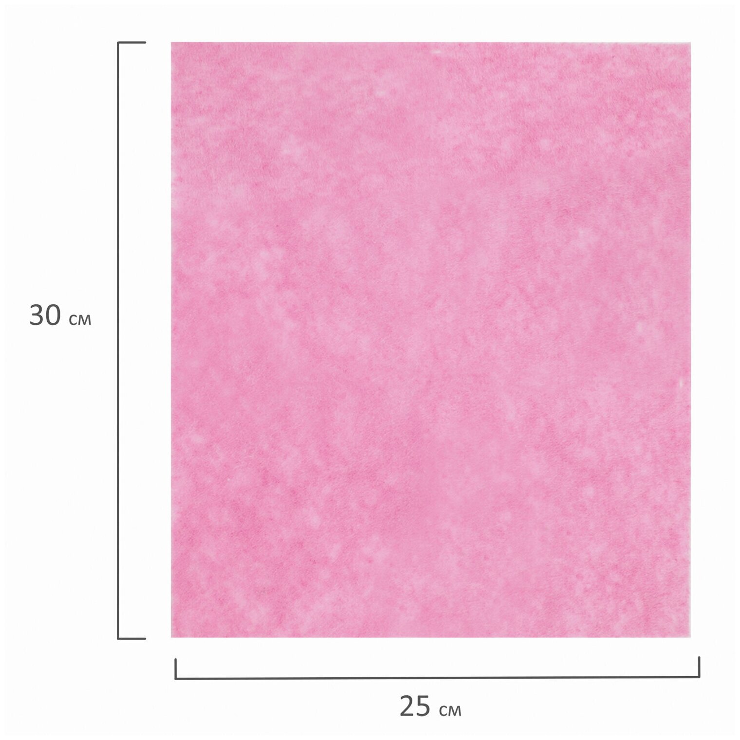 Салфетки универсальные, 25×30 см, комплект 5 шт., 80 г/ м 2 , вискоза (ИПП), розовые, LAIMA, 605500 - фотография № 2