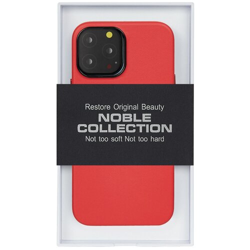 Чехол для iPhone 13 Pro Max NOBLE COLLECTION-Красный