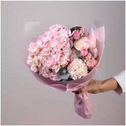 Лучшие розовые Сборные букеты цветов