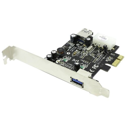USB контроллер St-Lab PCI-E USB3.0 (1+1) Ports Card (NEC) (U-720)