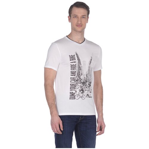 фото Футболка кор.рук. baon футболка с принтом и окантовкой (арт. baon b739036)