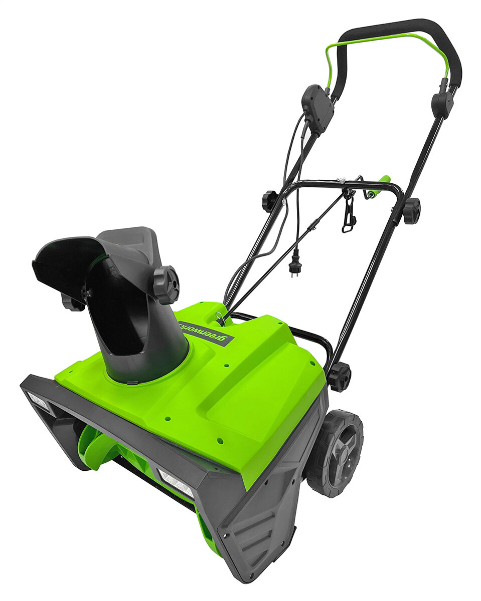 Электрический снегоуборщик Greenworks SN2300 - фото №11