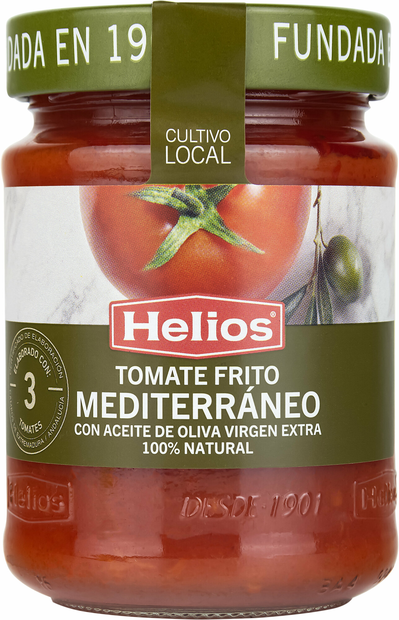 Соус томатный Helios Tomate frito mediterraneo из печеных томатов с добавлением оливкового масла, 300г