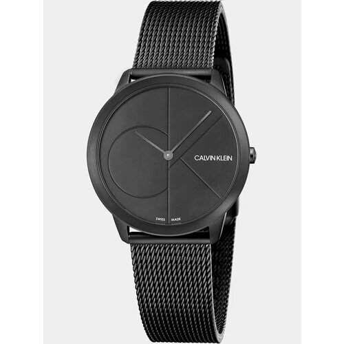 фото Наручные часы calvin klein k3m22/k3m52, черный