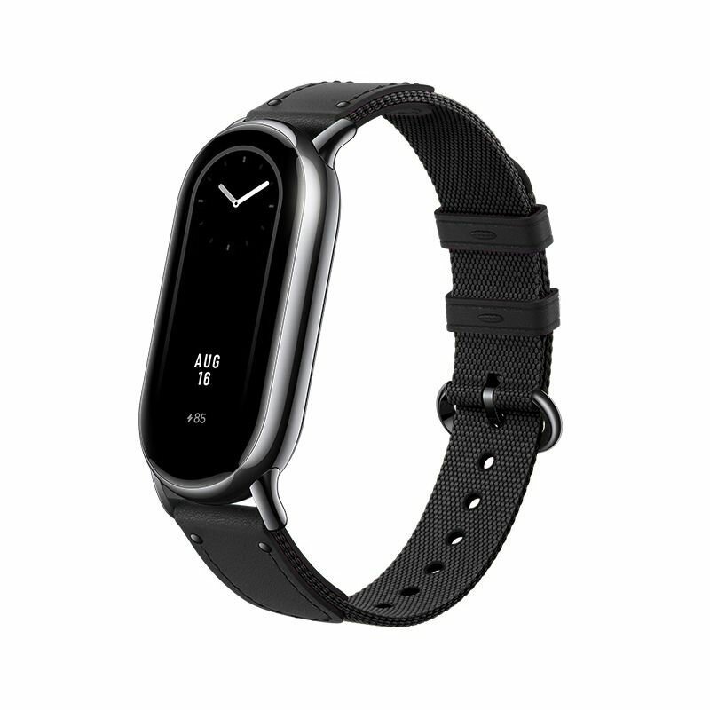 Ремешок нейлоновый ( с экокожей) для Xiaomi Mi Band 8