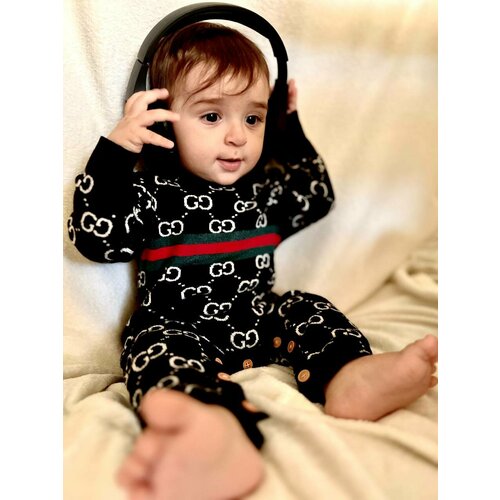 фото Комбинезон , открытая стопа, размер 30, черный teg