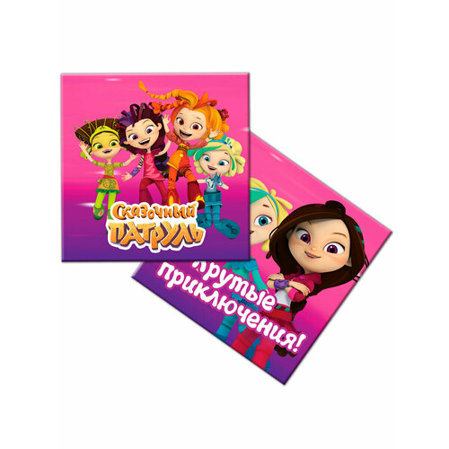 Салфетки бумажные праздничные для девочек 