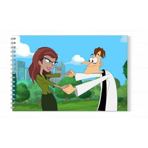 Альбом для рисования Финес и Ферб, Phineas and Ferb №9