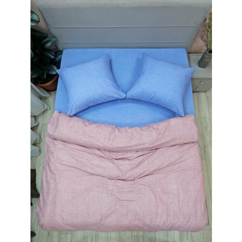 розовый, голубой