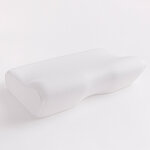 Подушка с выемкой под плечо AMARO HOME Memory Foam Side Max 52х27х13/9 см, белый - изображение