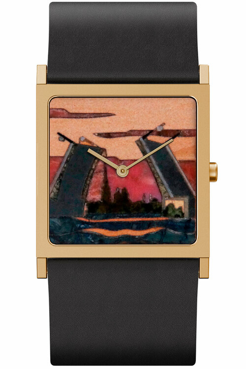 Наручные часы Briller Art WW-SG-007, золотой