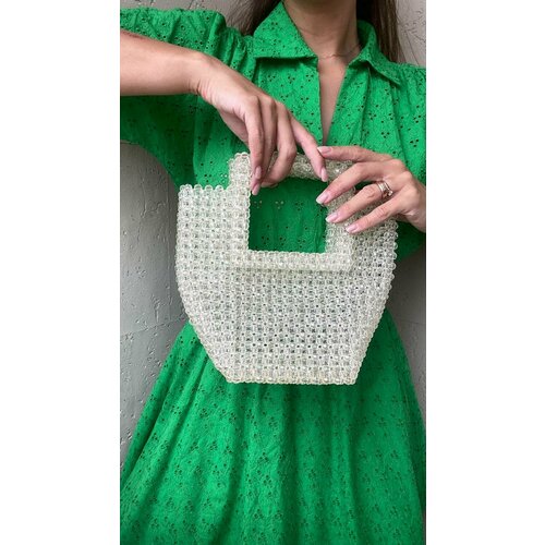 фото Сумка клатч illekon, фактура рельефная, бежевый, желтый