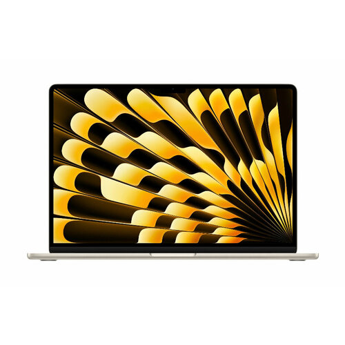 Ноутбук Apple MacBook Air 15.3 (M2 8C CPU/10C GPU 2023) 8 ГБ 512 ГБ SSD (MQKV3) Сияющая звезда/Русская Раскладка