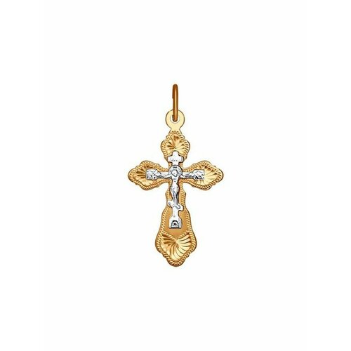 фото Подвеска крестик православный из золота 585 пробы jewel cocktail
