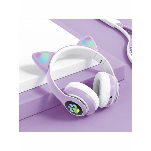 Беспроводны наушники с ушками светящимисянаушники с ушками кошки 112500₽