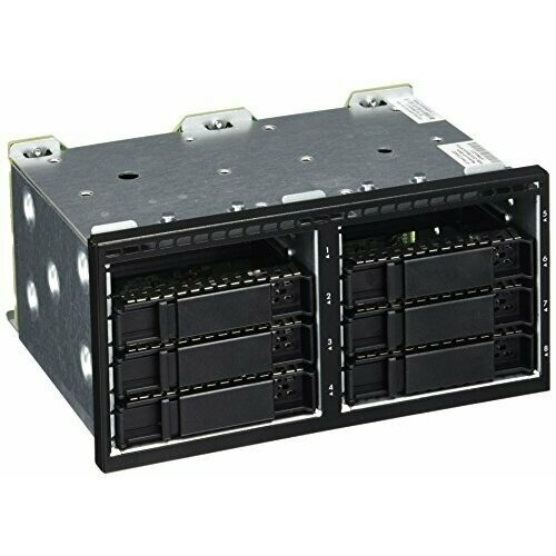 Корзина для жестких дисков HP DL380/DL385 Gen8 SFF HDD Backplane Cage Kit , 670943-001, 662883-B21 3 8 7t clutch drum rim sprocket bearing kit for husqvarna 55 rancher 50 51 261 262 chainsaws replacement spare part needle cage